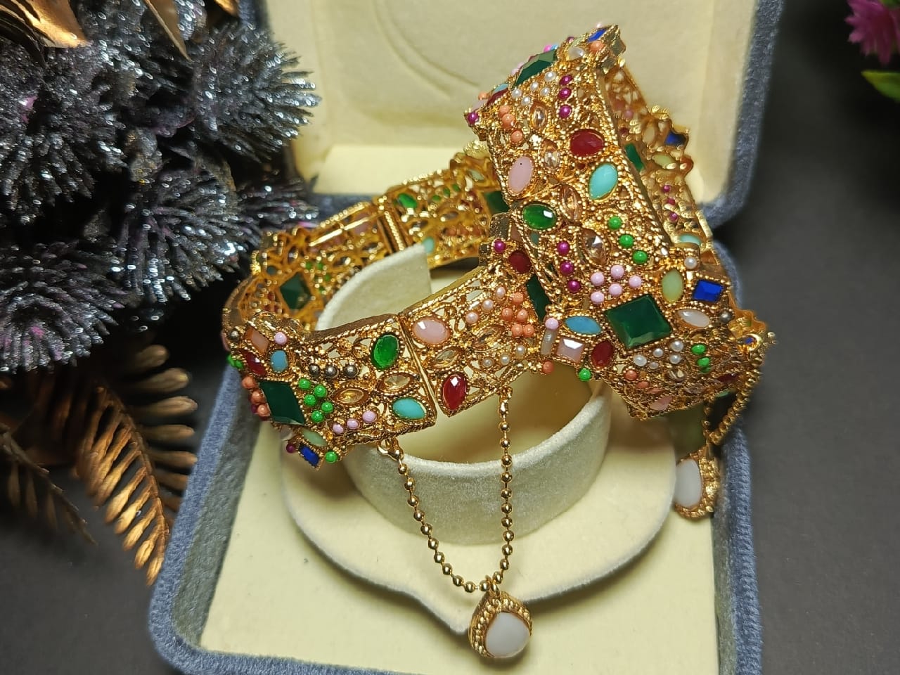 Indian Naurateen Stone Bangles